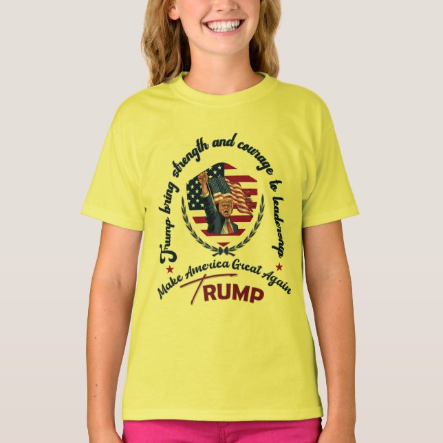 CAMISETA TRUMP HACE QUE ESTADOS UNIDOS SE GRESE DE NUEVO (Anverso)