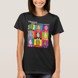 Camiseta Trump hace que Estados Unidos siga siendo un gran 