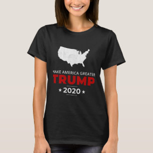Camiseta Trump Hacer América Más Grande Pro Usa Conservador