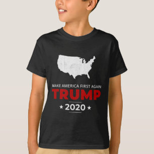 Camiseta Trump Haz que América Sea Primera de Nuevo Pro Usa