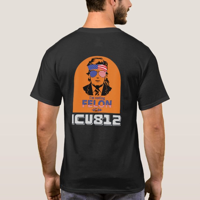 Camiseta Trump, ICU812 (Reverso)