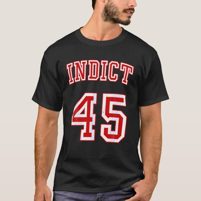 Camiseta Trump indicador 45 T (Anverso)