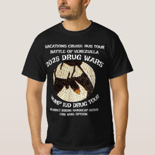 CAMISETA TRUMP IUD CARIBEÑO TOUR DE GUERRA DE DROGAS 2026