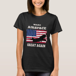 Camiseta Trump Jet Político vuelve a hacer grande el espaci
