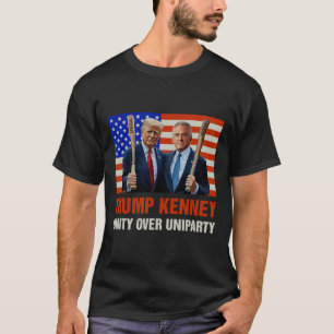 Camiseta Trump Kennedy Unidad Sobre Uniparty 2024 Divertido
