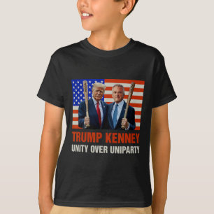Camiseta Trump Kennedy Unity frente a Uniparty 2024
