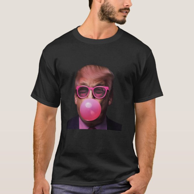 Camiseta Trump: La burbuja de Trump, Donald Trump, 2024 (Anverso)