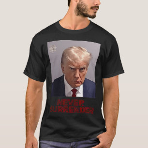 Camiseta Trump libre - Nunca rendirse