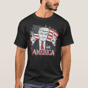 Camiseta Trump - Líder de Estados Unidos con visión
