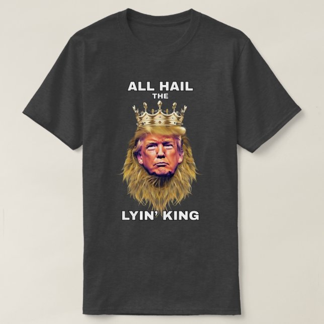 CAMISETA TRUMP LIES (Diseño del anverso)