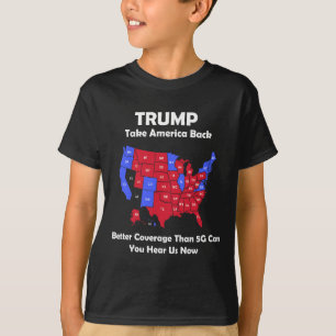 Camiseta Trump lleva a Estados Unidos por el mapa de Estado