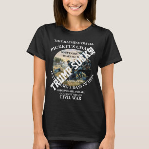 Camiseta Trump MÁQUINA DEL TIEMPO VIAJE BATALLA DE GETTYSBU