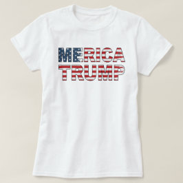 Camiseta Trump Merica 4 de julio Bandera Americana Murica