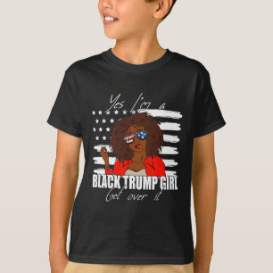 Camiseta Trump Merica Gles Sí, soy un partidario n