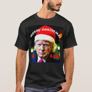 Camiseta Trump Merry Christmas Ultra Maga Classic