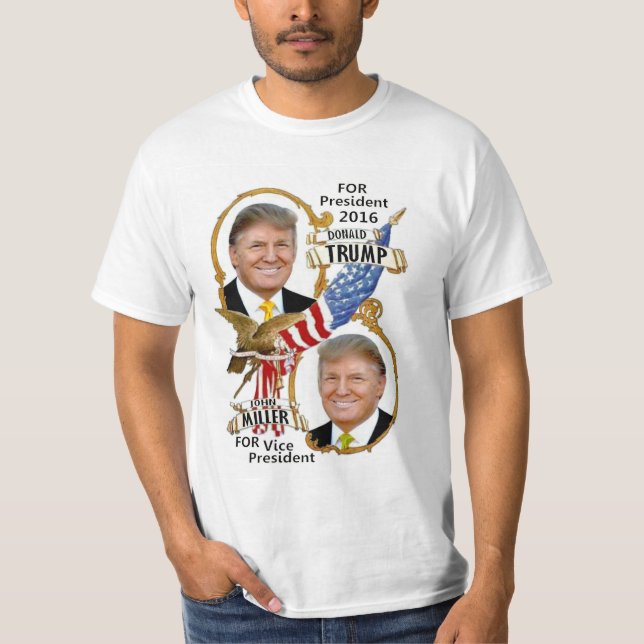 Camiseta Trump/Miller en 2016 (Anverso)