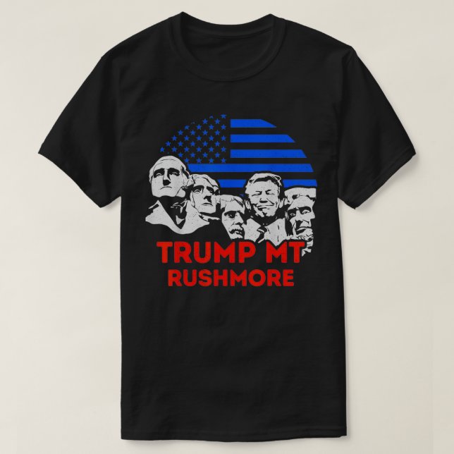 Camiseta Trump MT Rushmore, Trumpmore (Diseño del anverso)
