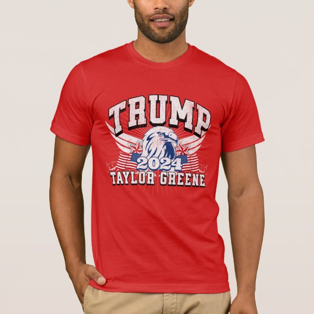 CAMISETA TRUMP MTG MARJORIE TAYLOR GREENE 2024 (Anverso)