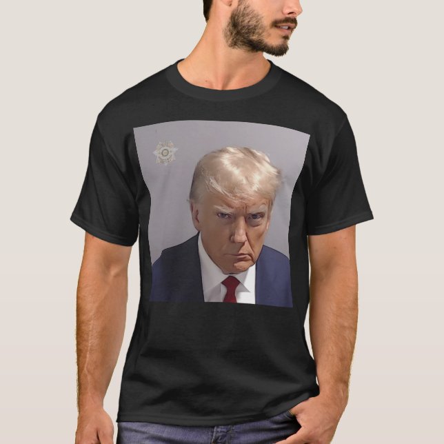 Camiseta Trump Mug Shot (Anverso)