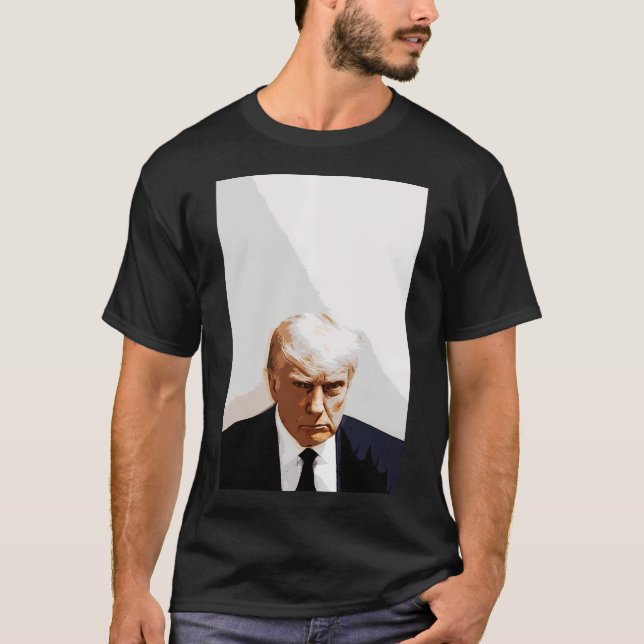 Camiseta Trump Mug Shot (Anverso)