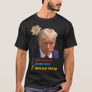 Camiseta Trump Mug Shot - Votar a Trump