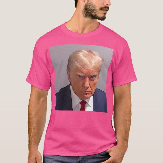 Camiseta Trump Mugshot (Anverso)
