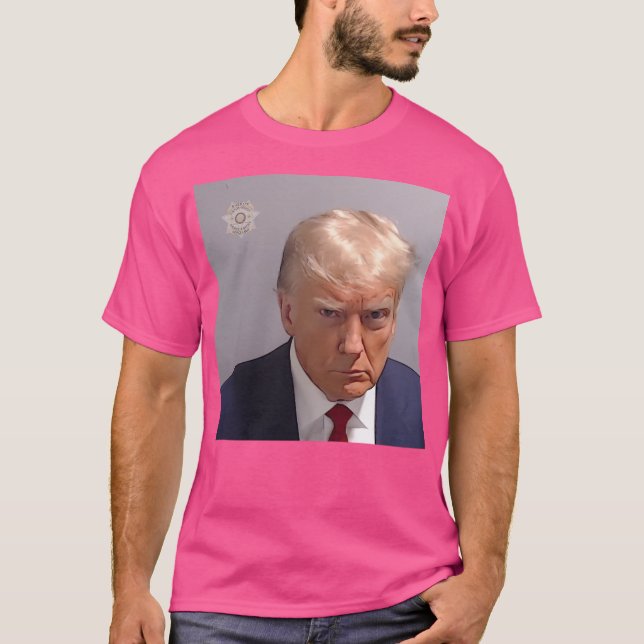 Camiseta Trump Mugshot (Anverso)