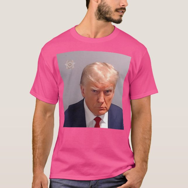 Camiseta Trump Mugshot (Anverso)