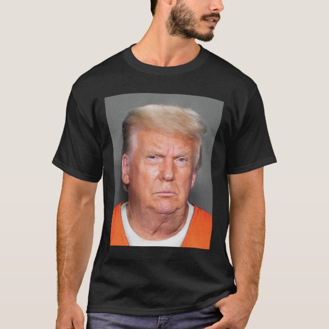 Camiseta Trump Mugshot (Anverso)