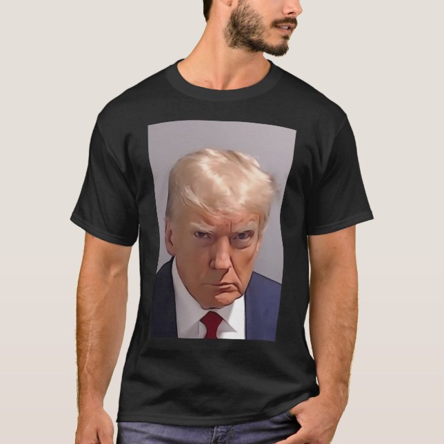 Camiseta Trump Mugshot (Anverso)