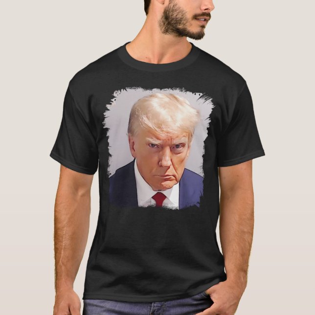 Camiseta Trump Mugshot (Anverso)
