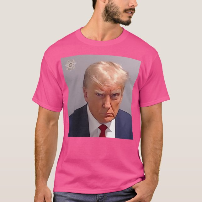 Camiseta Trump Mugshot (Anverso)