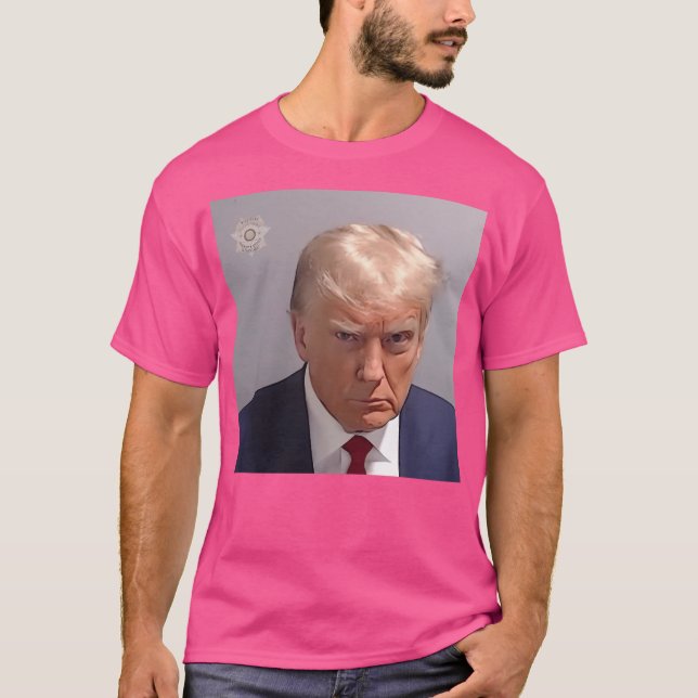 Camiseta Trump Mugshot (Anverso)