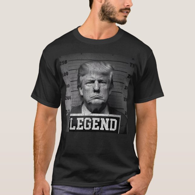 Camiseta Trump Mugshot 2024 President (Anverso)