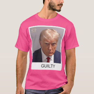 Camiseta Trump Mugshot Culpable