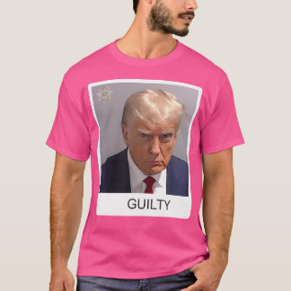 Camiseta Trump Mugshot Culpable
