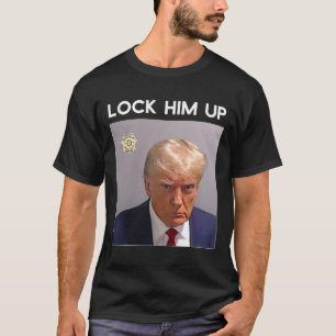 Camiseta Trump Mugshot lo encerró con un disparo a Trump