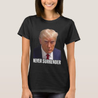 Trump Mugshot nunca rinde homenaje a hombres mujer