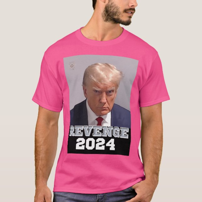 Camiseta Trump Mugshot Revuelta (Anverso)