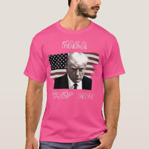 Camiseta Trump Mugshot Trump 2024 Maga