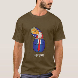 Camiseta Trump, muñeca rusa