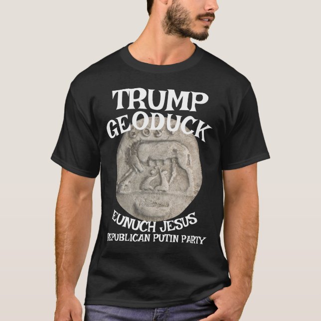 Camiseta Trump Nipple Sucker Jesus Republicano Pee Fiesta (Anverso)