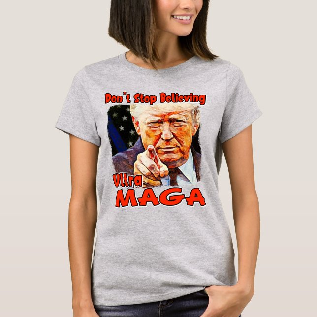 Camiseta TRUMP_No deje de creer (Anverso)