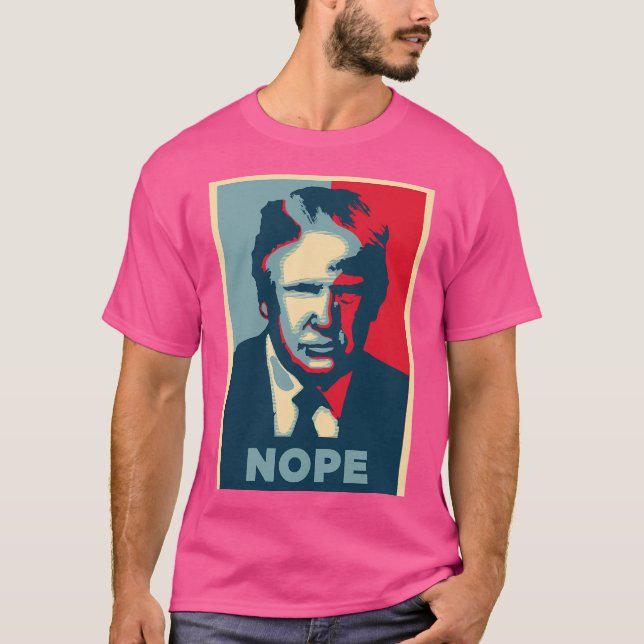 Camiseta Trump Nope (Anverso)