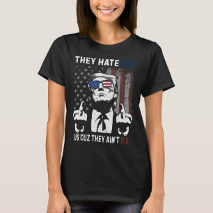 Camiseta Trump Nos odian porque no nos son graciosos en el 