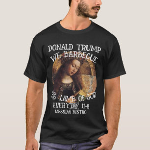 CAMISETA TRUMP NOSOTROS ASAMOS AL CORDERO DE DIOS RETABLO D