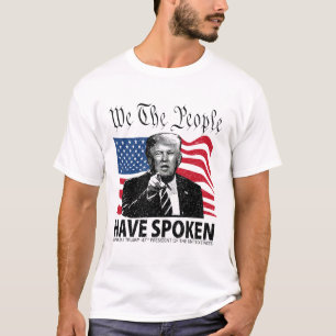 Camiseta Trump Nosotros, El Pueblo, Hemos Hablado