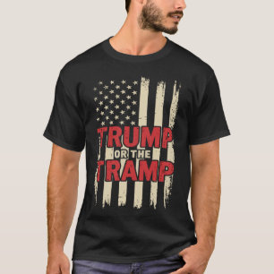 Camiseta Trump o el Vagabundo Patriota Usa Flaf Trump Vance