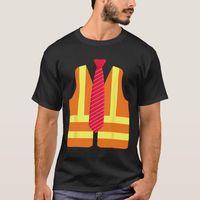 Camiseta Trump Orgulloso De Ser Garbyge Hi-vis Vest Red Tae (Anverso)