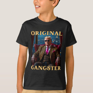 Camiseta Trump Original Gangster Divertido Donald Trump